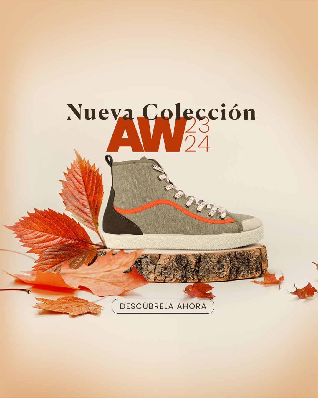 Nueva colección zapatillas y botas sostenibles otoño e invierno