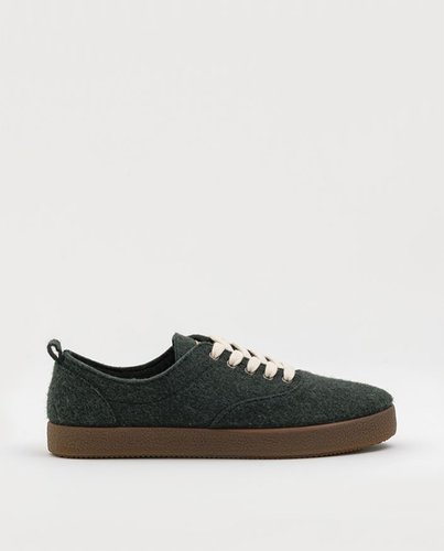 Recycled material casual sneakers ACACIA OMBRE GREEN