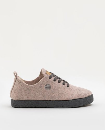 Light Pink ecological Oxford Sneakers - NOGAL NUDE