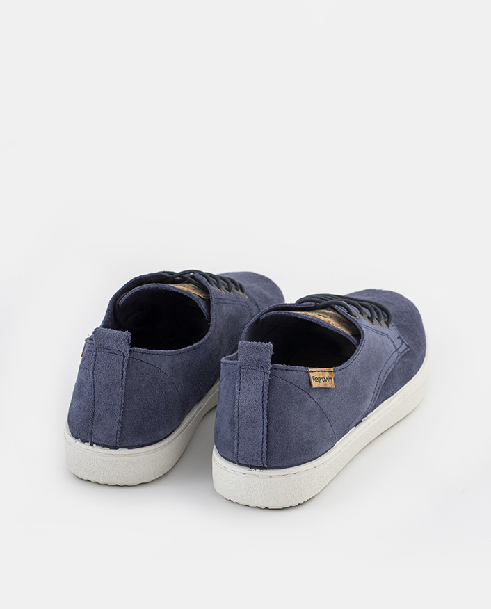Sneakers azules de vestir para hombre verano ROSS NAVY