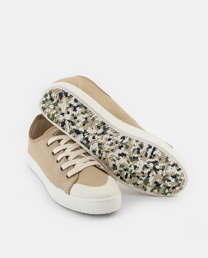 Sneakers de verano de algodón orgánico para hombre GAEL CHAMPANGE