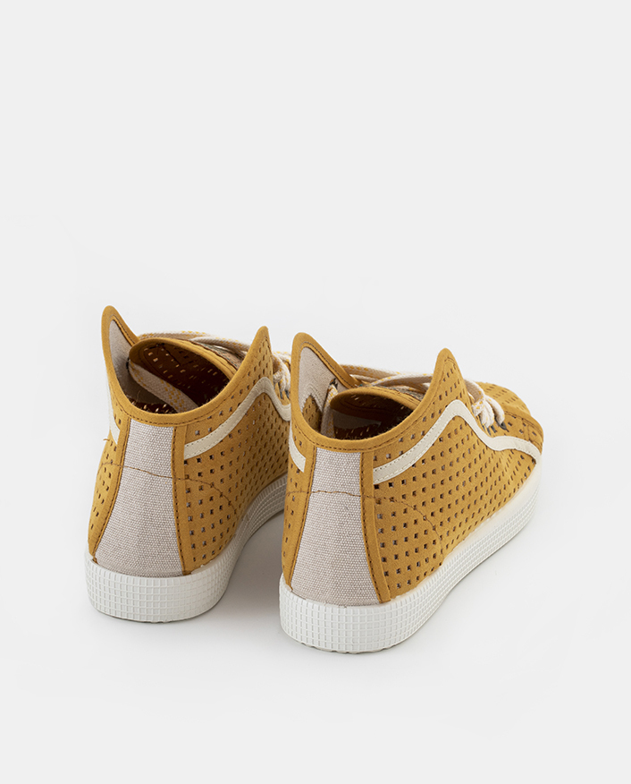 Zapatillas casual mujer verano amarillas VEGA LARGE TRIGAL