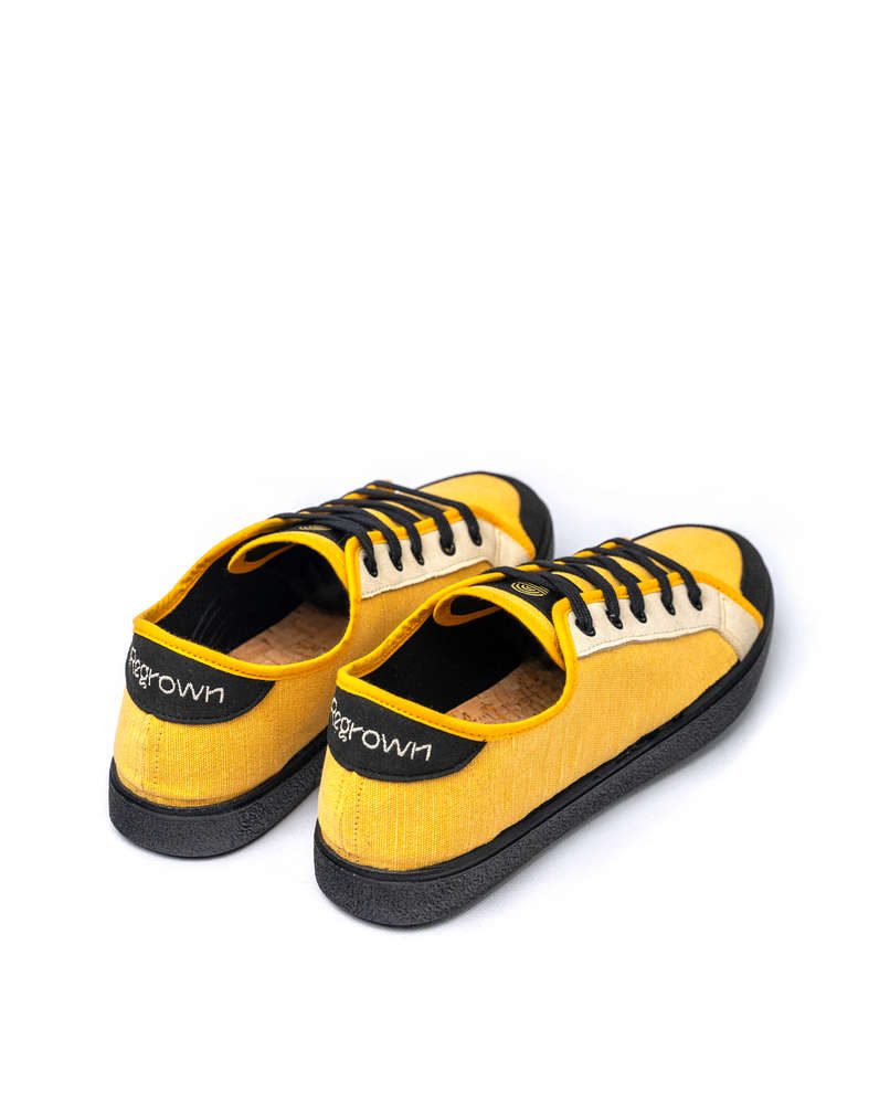 Zapatillas Amarillas Sostenibles Para Hombre Y Mujer MALLO MOSTAZA
