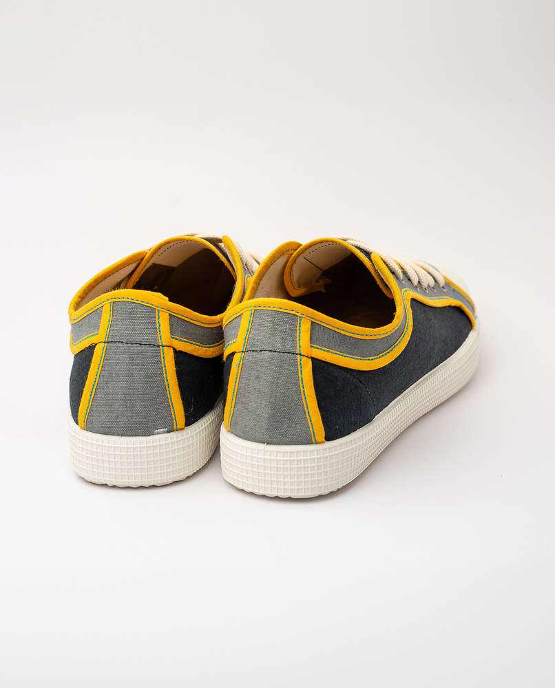 Sneakers  combinadas mujer y hombre LOGAN NEGRO