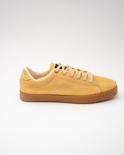 Zapatillas de piel sostenibles mujer y hombre CERVINO CAMEL