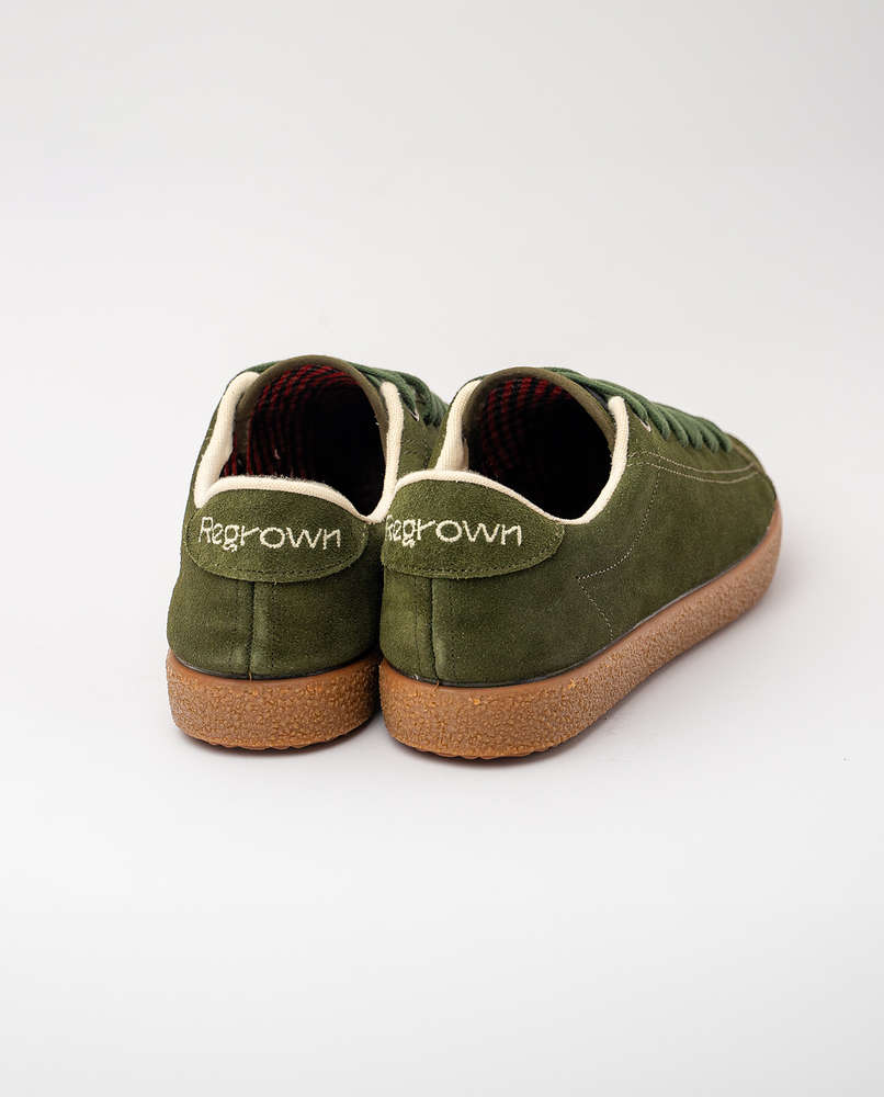 Zapatillas sostenibles de piel mujer y hombre CERVINO MUSGO