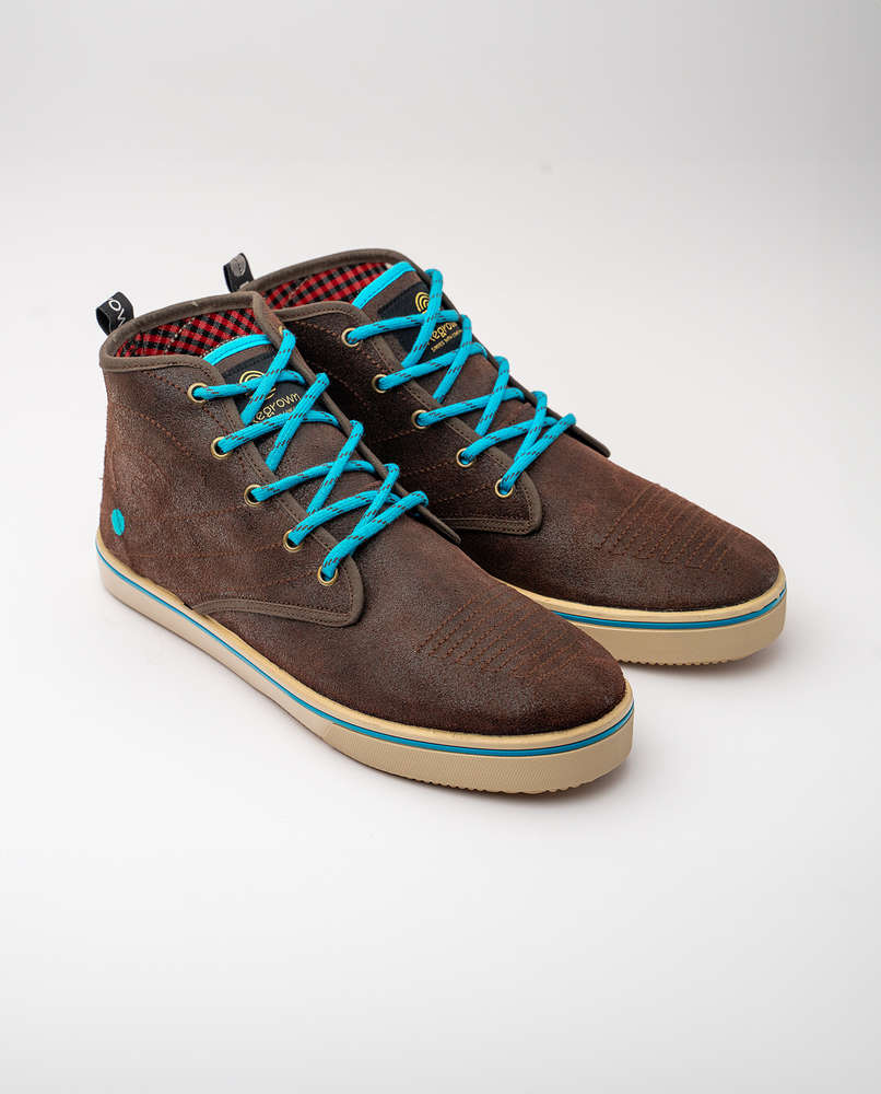 Botines piel unisex KENYA LARGE MARRON