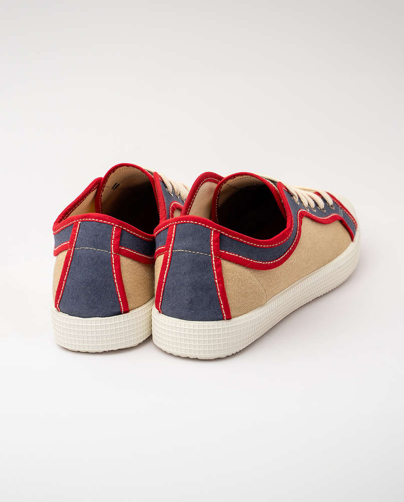 Zapatillas unisex combinadas LOGAN BEIGE