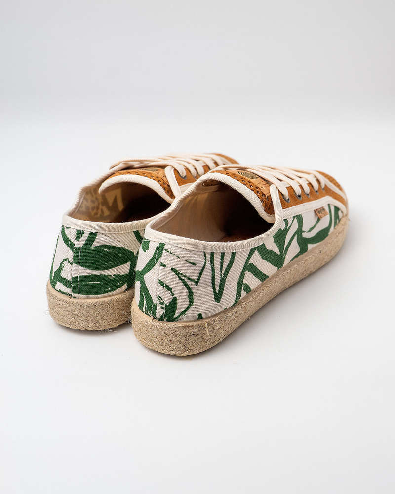 Alpargata de caballero de algodón con cordones LAUREL CLASIC