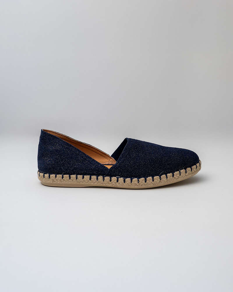 Alpargatas mujer artesanales CLAVEL NAVY