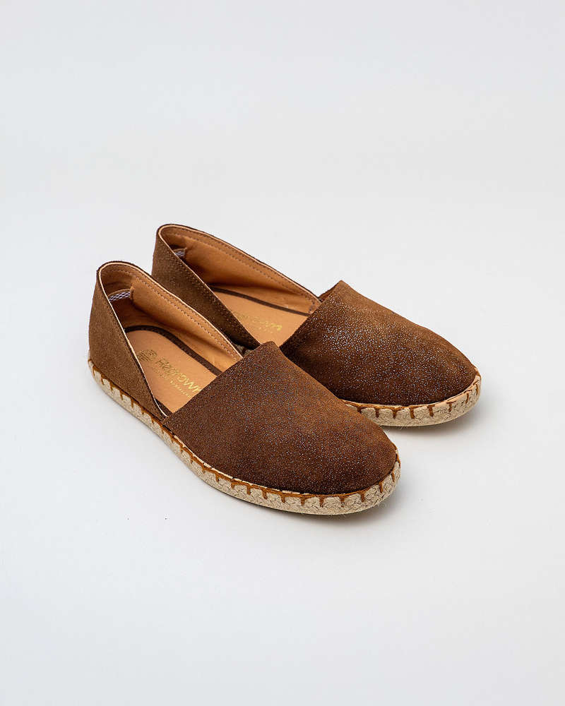 Espardeñas de verano eco friendly CLAVEL MARRON